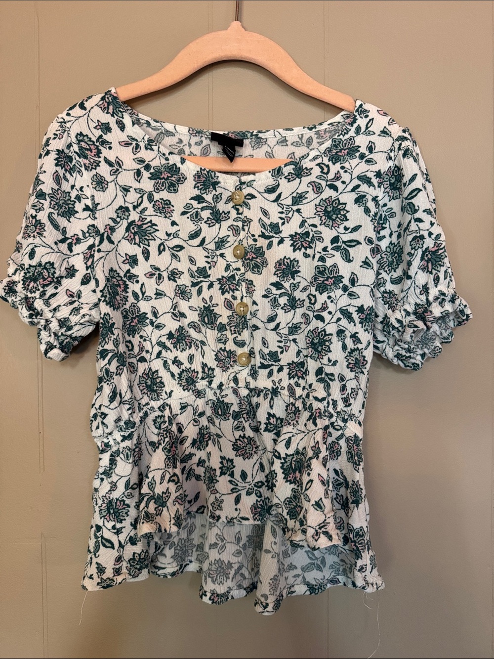 Girls Floral Top